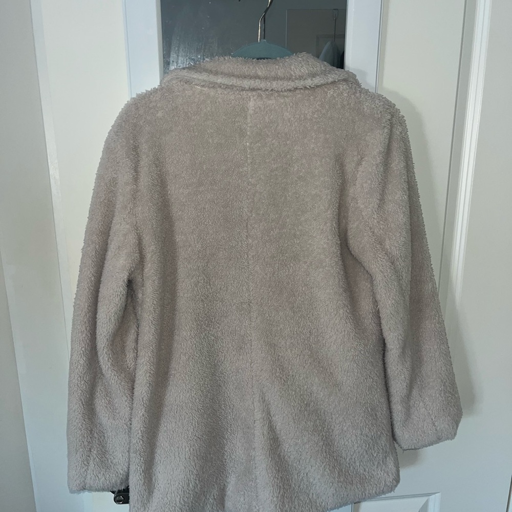 Off white Teddy Jacket/peacoat - Picture 2 of 5